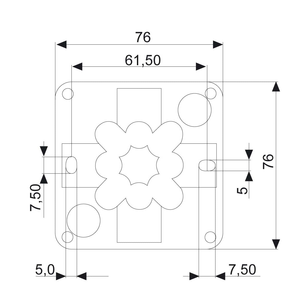 Kopplingsdosa m plint 5x2.5mm Rutab COMBI 108/5/VIT Normprodukter Solproffset