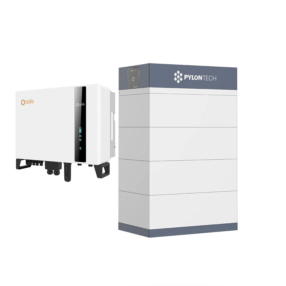 Ö-driftspaket | Solis S6 + Pylontech | 15kW växelriktare | Force-H3 Solcellsbatteri Pylontech 20.5 Kwh