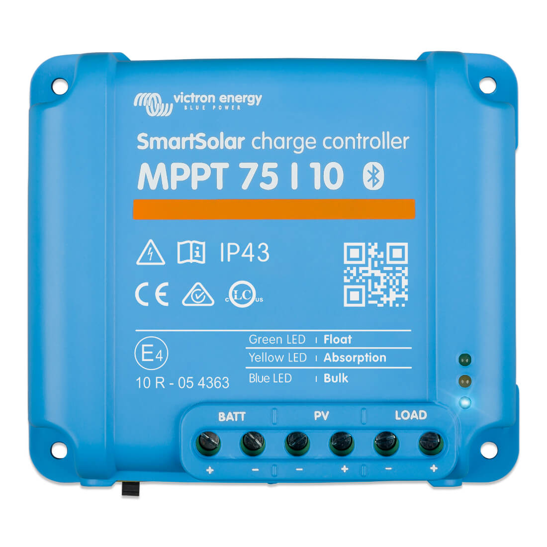Victron - Solcellsregulator Smartsolar MPPT 75/10 - BLUETOOTH (SCC075010060R) Solproffset
