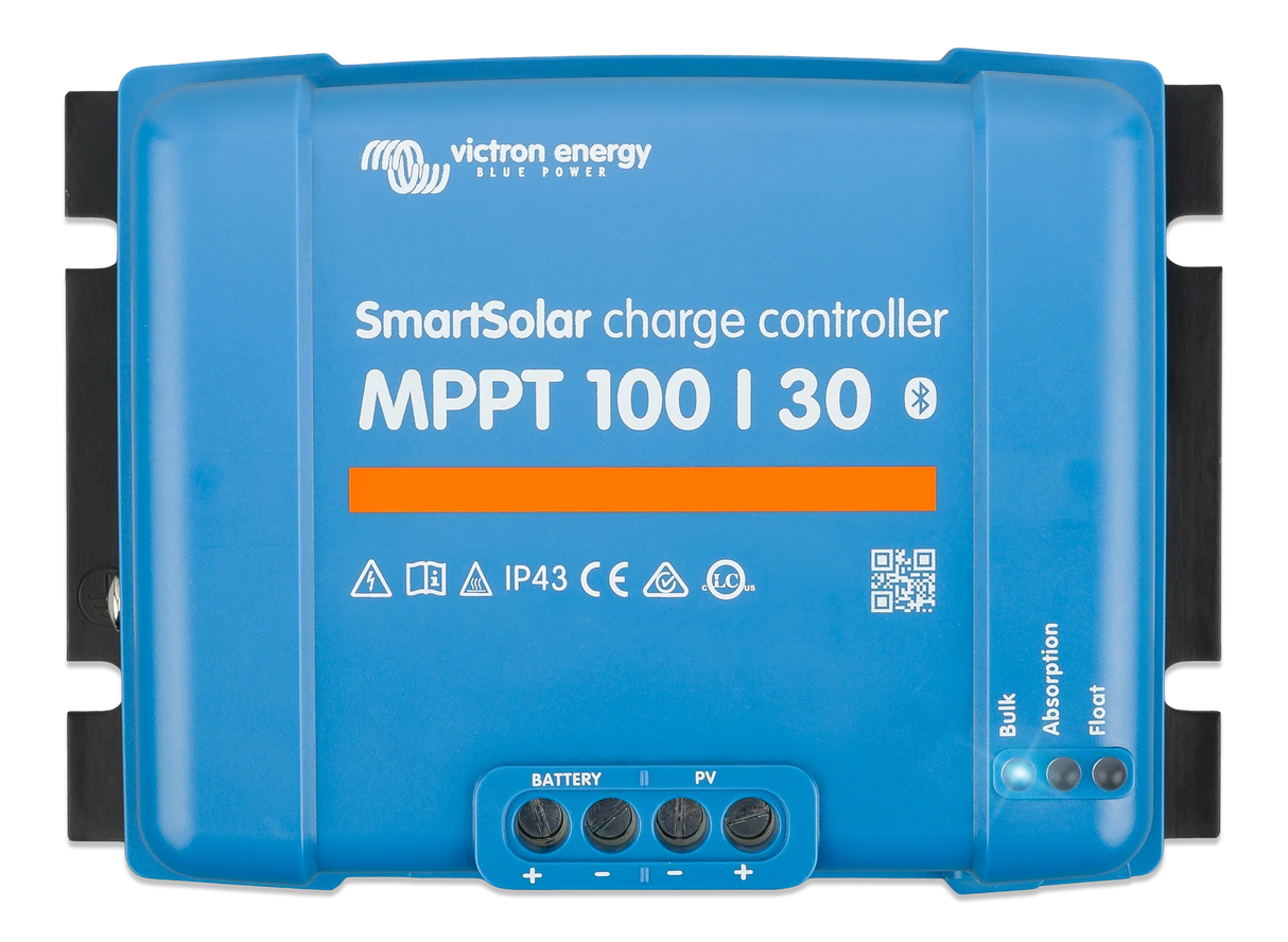 Victron - Solcellsregulator Smartsolar MPPT 100/30- BLUETOOTH (SCC110030210) Solproffset