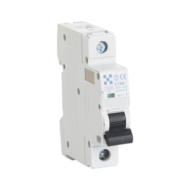 Automatsäkring 1-Polig 16A typ B Rutab RSB-116 Normprodukter Solproffset