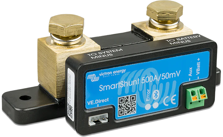 Victron - Smartshunt 500A/50MV - BLUETOOTH (SHU050150050) Solproffset