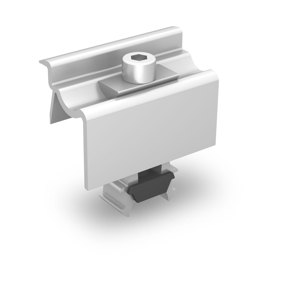 K2 - Silver universal ändklämma (2002514) Solproffset