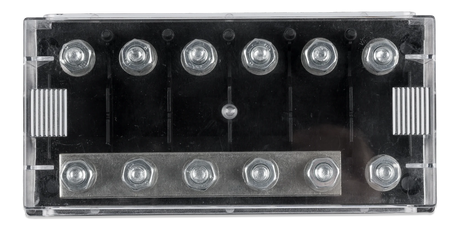 Victron - Säkringshållare med busbar (250A) För 6 ST Mega-säkringar (CIP050060000) Solproffset