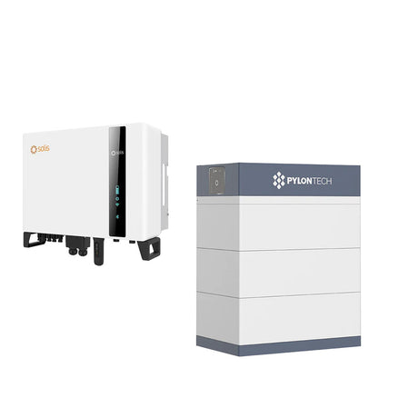 Ö-driftspaket | Solis S6 + Pylontech | 15kW växelriktare | Force-H3 Solcellsbatteri Pylontech 15.4 Kwh