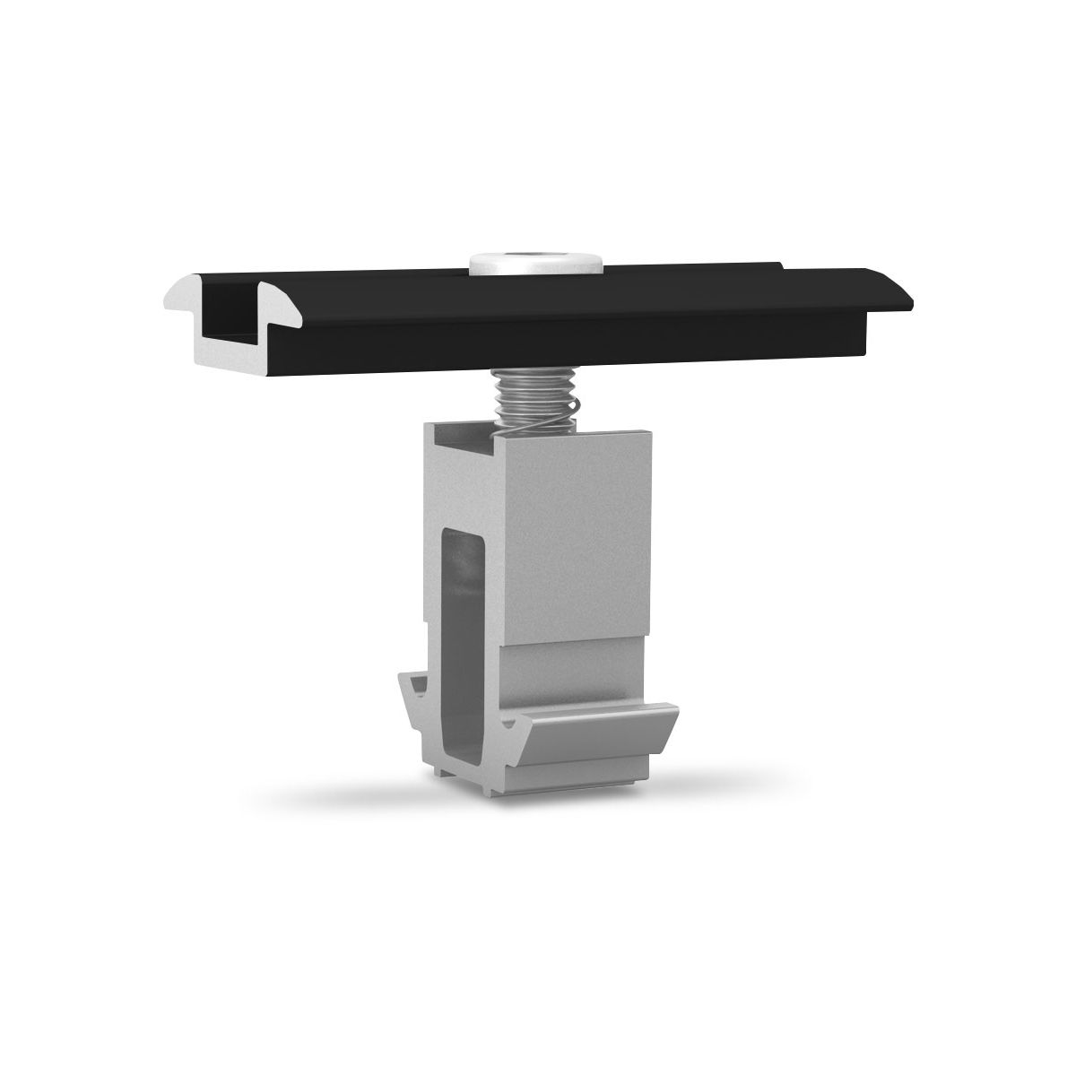 K2 - MiniClamp mittklämma 30-50 mm, svart anodiserad Solproffset