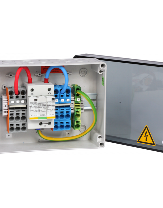 Surge Protection - Citel PV-Connection Box with Type 2 SPD